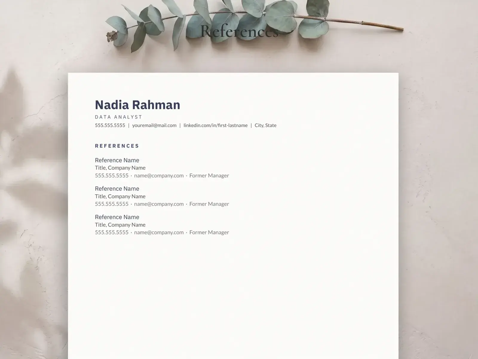 Data Analyst Resume Template for Google Docs, Word & Pages | The Prism — image 5 of 7